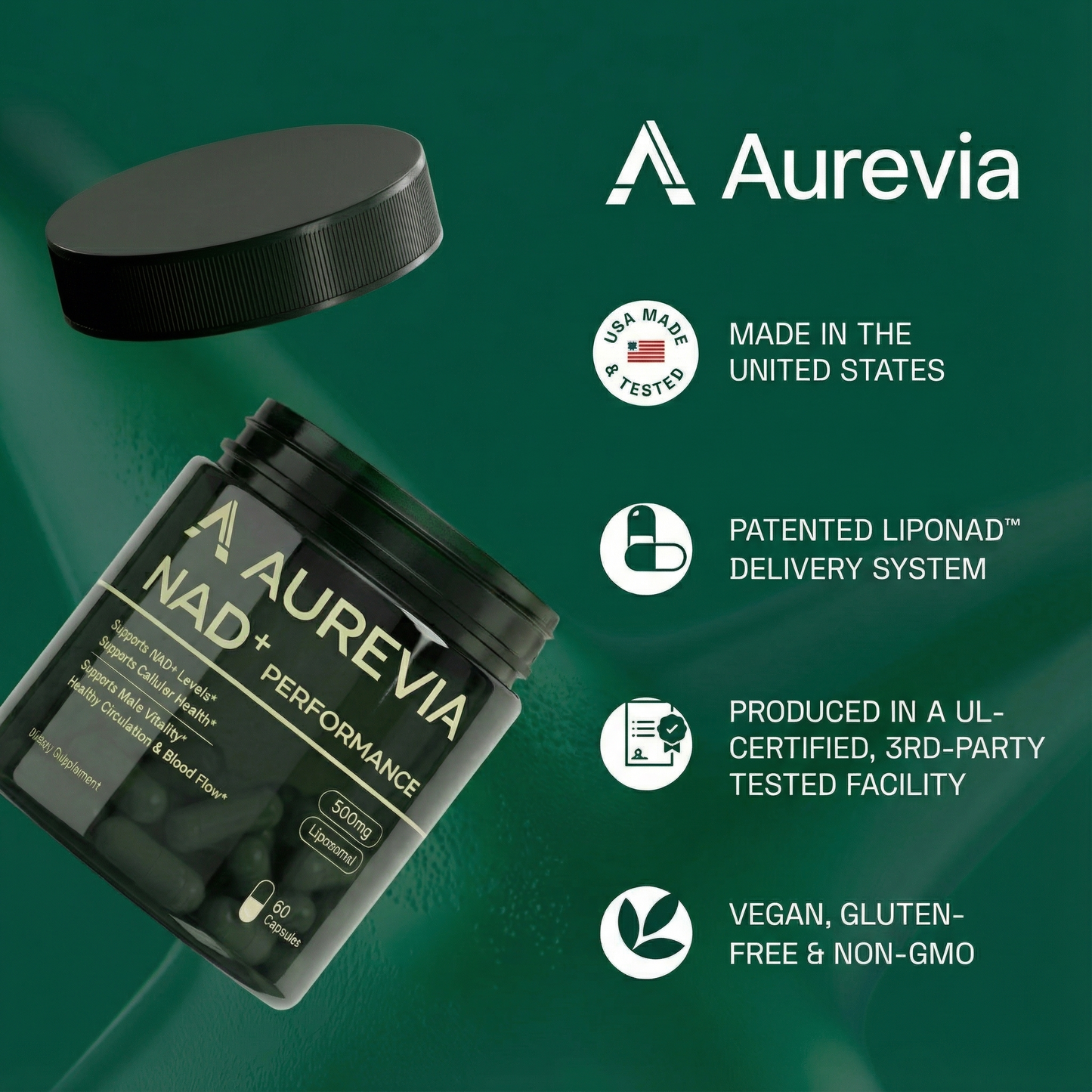 Aurevia NAD+ Performance